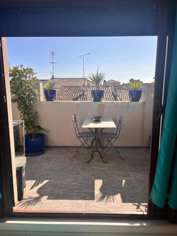 Belle Chambre Spacieuse, Tropezienne, Vue Remparts, Clim, Parking エーグ・モルト エクステリア 写真
